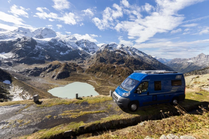 Knaus 540E Campingbus - St. Erhard, Schweiz