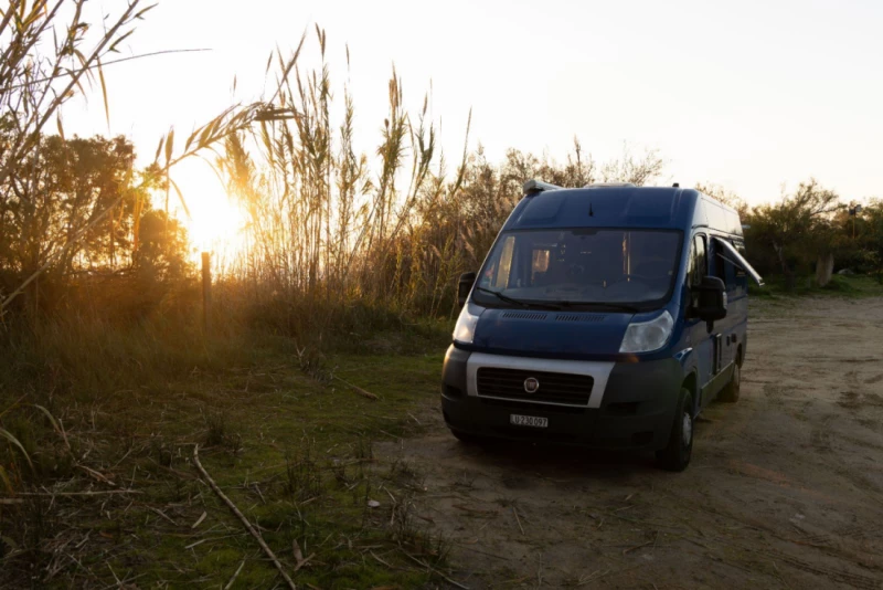 Knaus 540E Campingbus - St. Erhard, Schweiz
