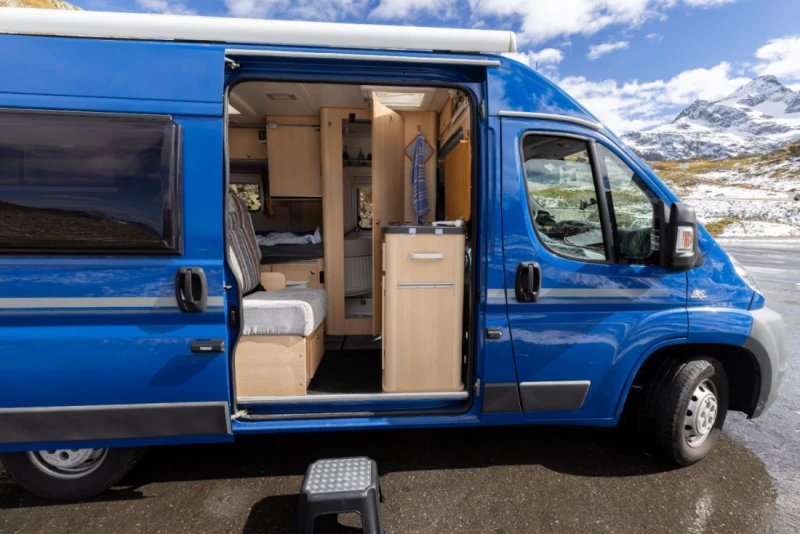 Knaus 540E Campingbus - St. Erhard, Schweiz