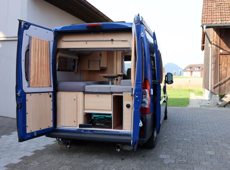 Knaus 540E Campingbus - St. Erhard, Schweiz