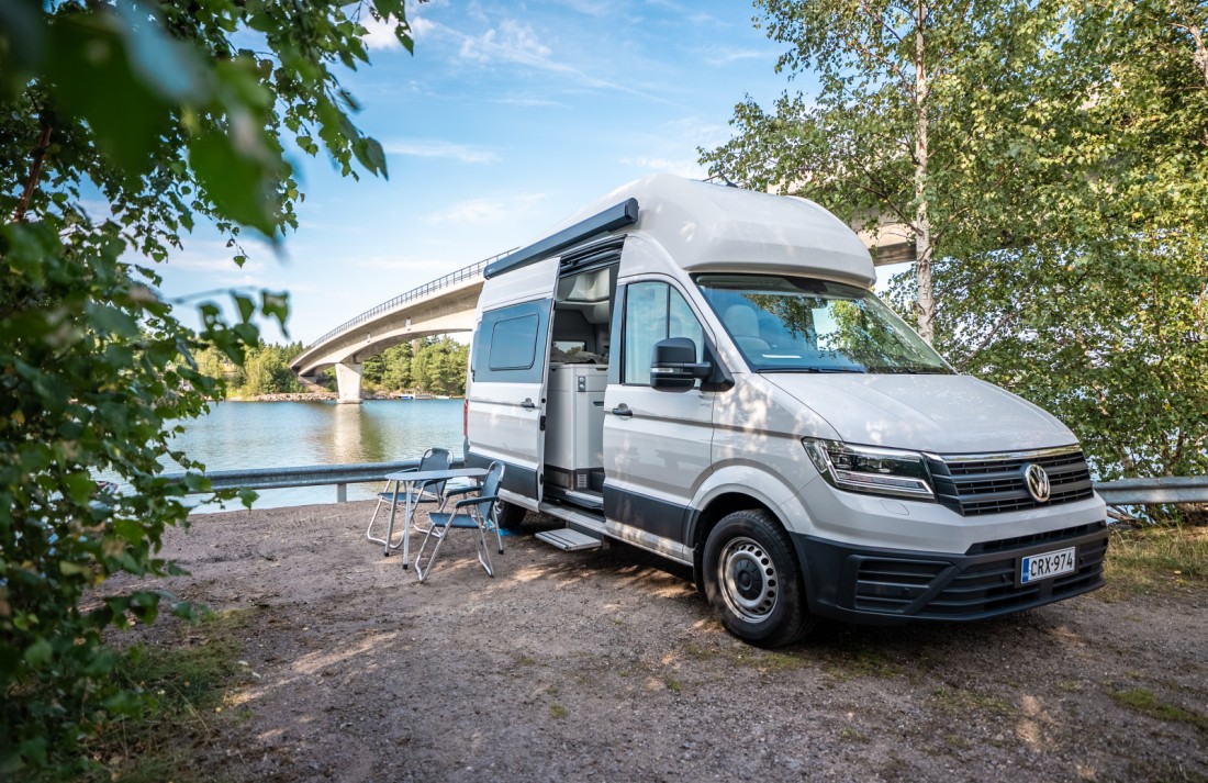 VW VW Crafter Matkailuauto (Sa) 5OV 1968CM3 A Campervan - Tampere, Finland