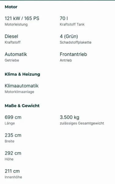 Chausson 640 ETAPE LINE Wohnmobil - Burgdorf, Schweiz
