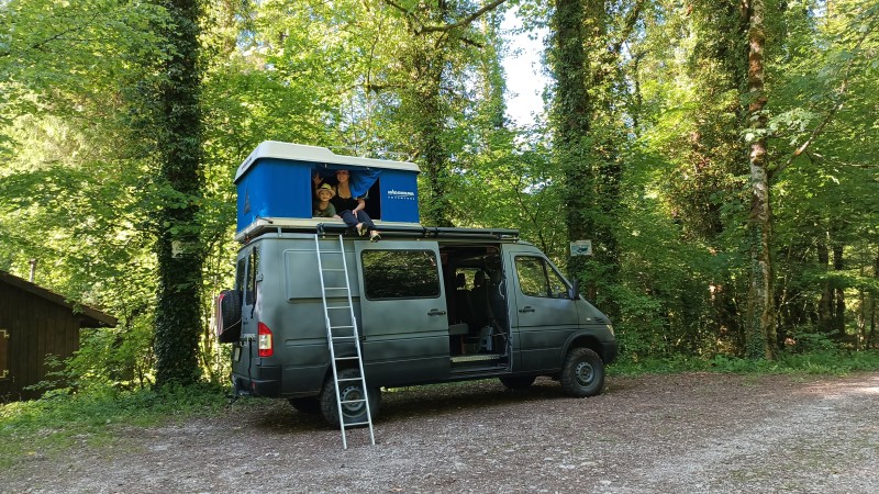 Mercedes Sprinter Retkeilyauto - Ettingen, Sveitsi