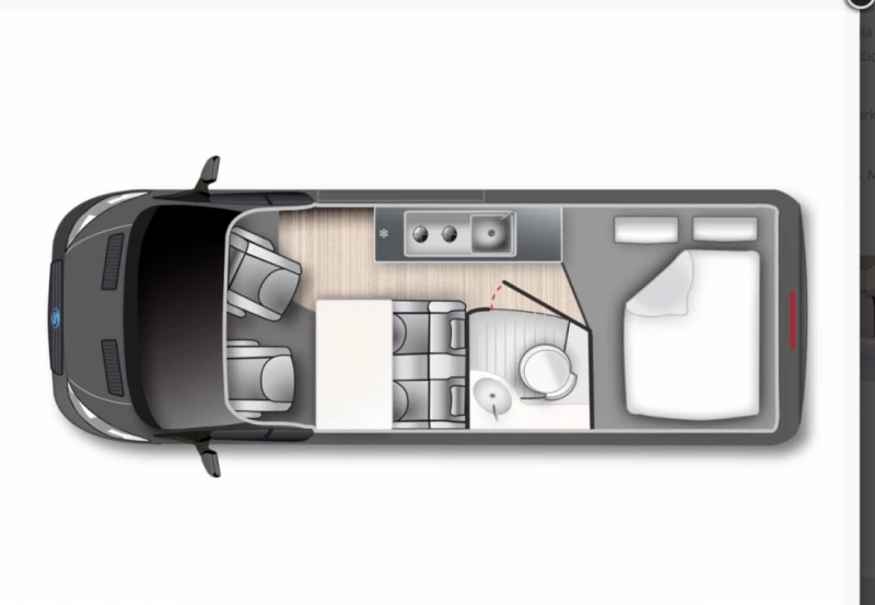 Westfalia Meridian Wohnmobil - Hirzel, Schweiz