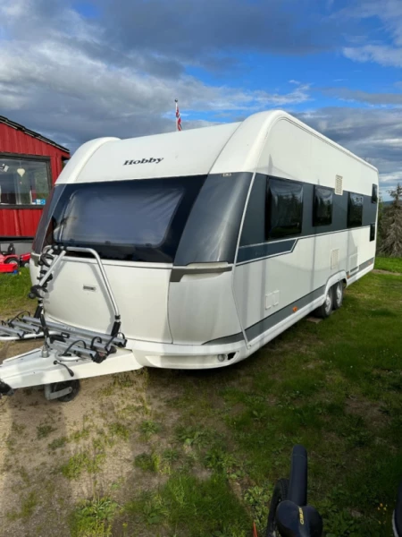 Hobby 650 KFU Wohnwagen - Tørberget, Norwegen