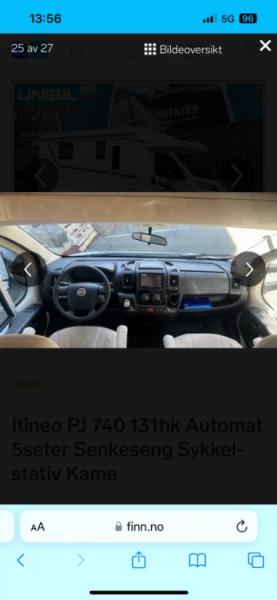 Itineo PJ 740 Wohnmobil - Hauge i Dalane, Norwegen