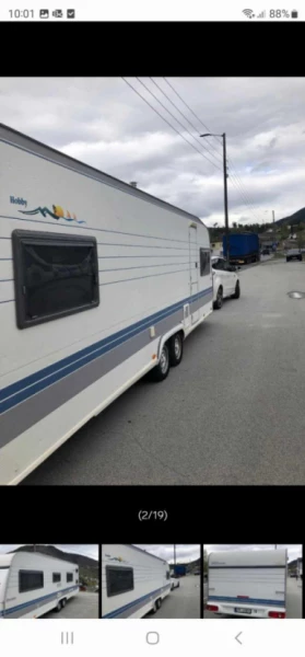 Hobby - Wohnwagen - Kleppe, Norwegen