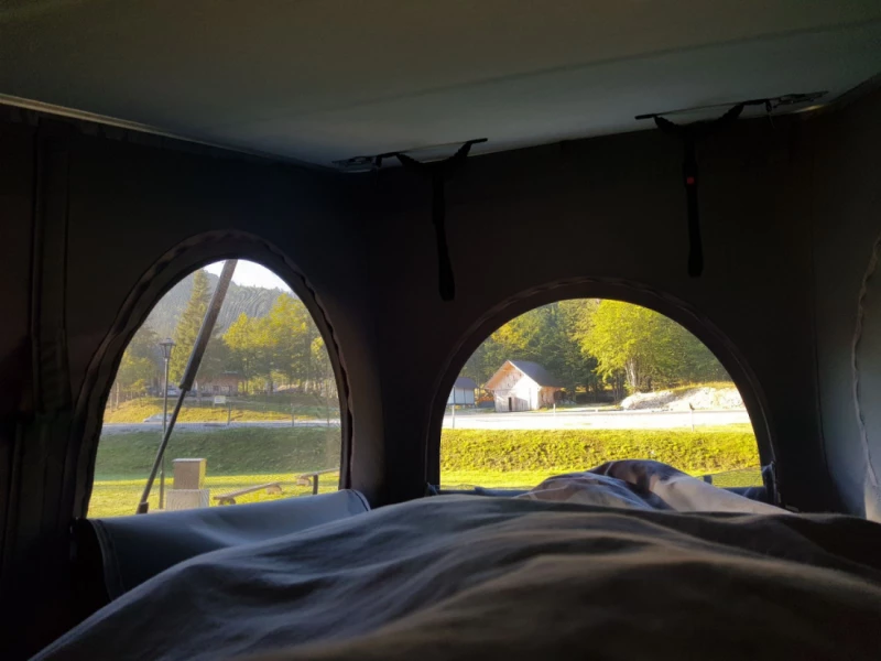 VW T5 Campingbus - Kleinwangen, Schweiz