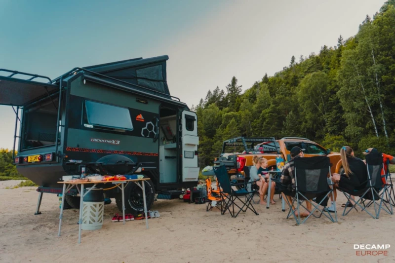 Decamp Trekking X3 Wohnwagen - Kvaløya, Norwegen