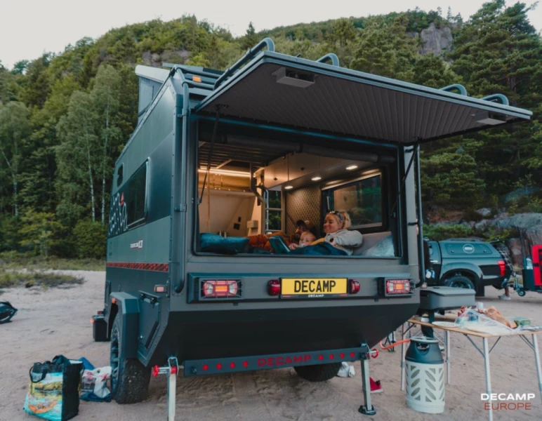 Decamp Trekking X3 Wohnwagen - Kvaløya, Norwegen