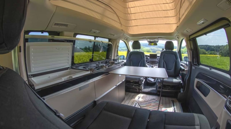Mercedes Marco polo Campervan - Chatel saint Denis, Switzerland