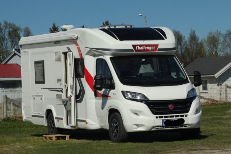 Challenger 357 Spesial Edition Fiat 18 Wohnmobil - Evenskjer, Norwegen