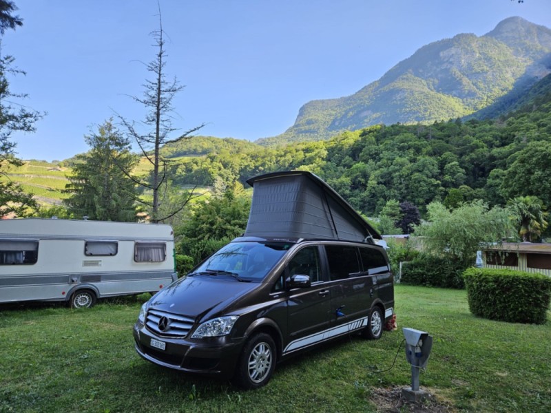 Mercedes Viano 2.2 CDI Campingbus - Eggersriet, Schweiz