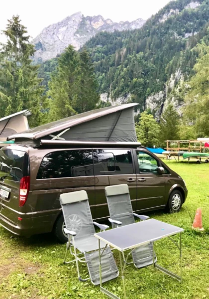 Mercedes Viano 2.2 CDI Campingbus - Eggersriet, Schweiz