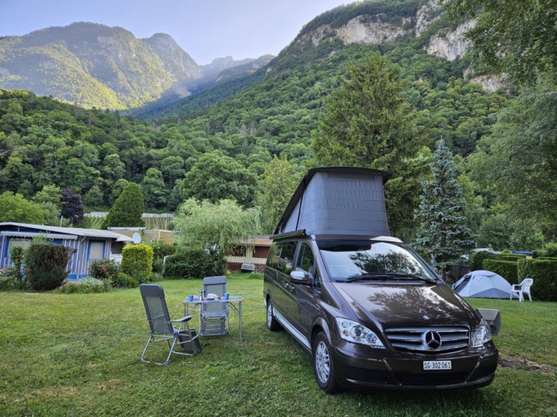 Mercedes Viano 2.2 CDI Campingbus - Eggersriet, Schweiz