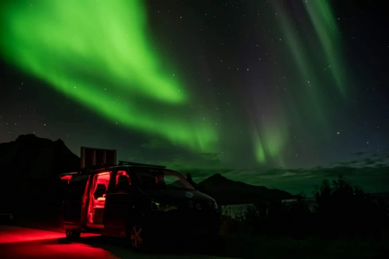 VW Transporter Campingbus - Tromsø, Norwegen