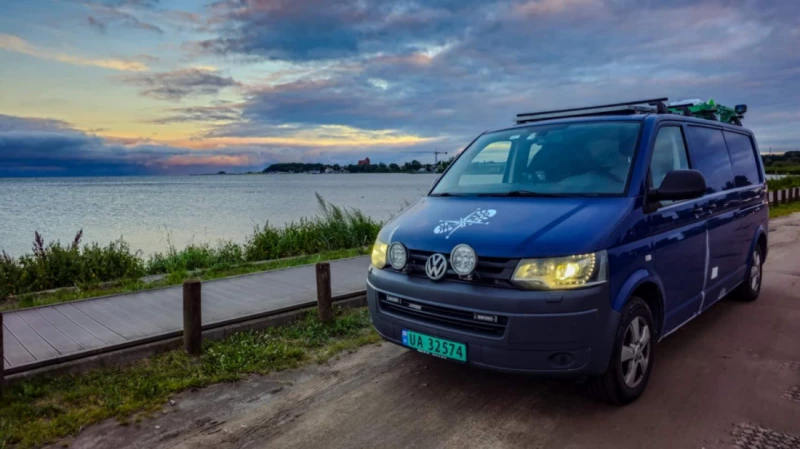 VW Transporter Campingbus - Tromsø, Norwegen