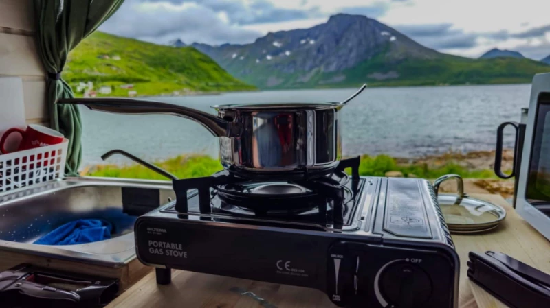 VW Transporter Campingbus - Tromsø, Norwegen