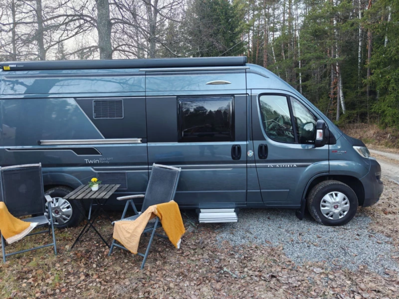 Fiat Twin 600SPT Family Campingbus - Järna, Schweden