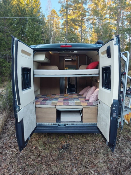 Fiat Twin 600SPT Family Campingbus - Järna, Schweden