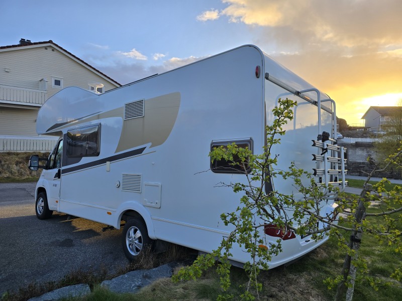 Capron A 464 Wohnmobil - Hauglandshella, Norwegen