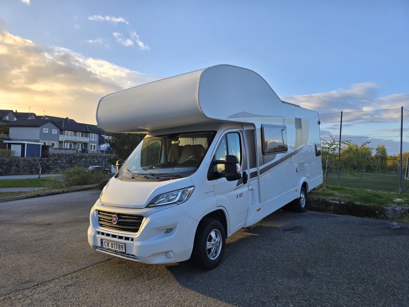 Capron A 464 Wohnmobil - Hauglandshella, Norwegen