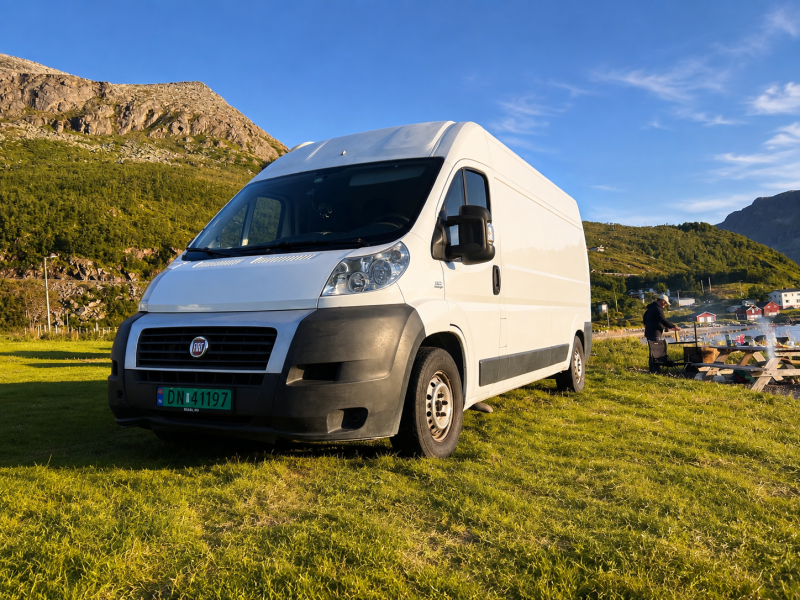 Fiat Ducato Campingbus - Tromsø, Norwegen