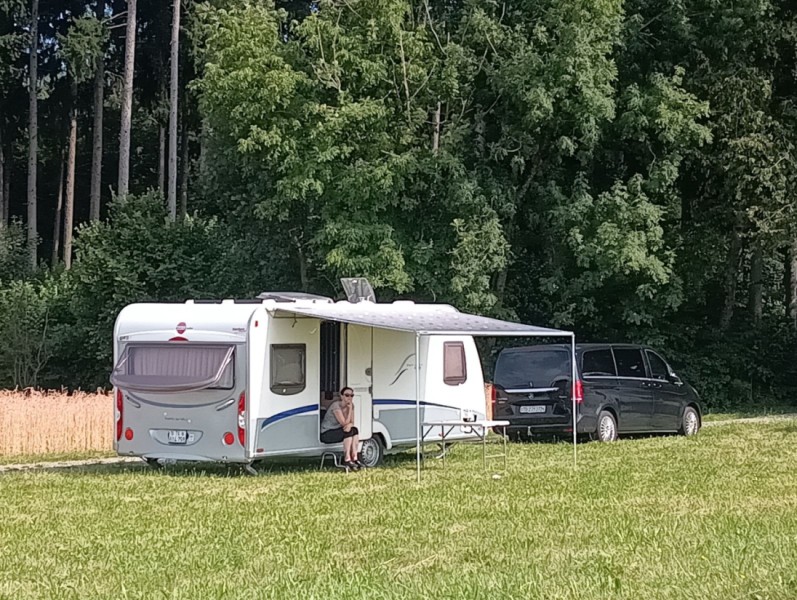 Bürstner Belcanto 510TS Caravan - Gams, Switzerland