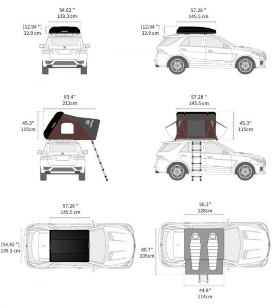 iKamper Skycamp 2.0 mini Autres véhicules - Schüpfheim, Suisse