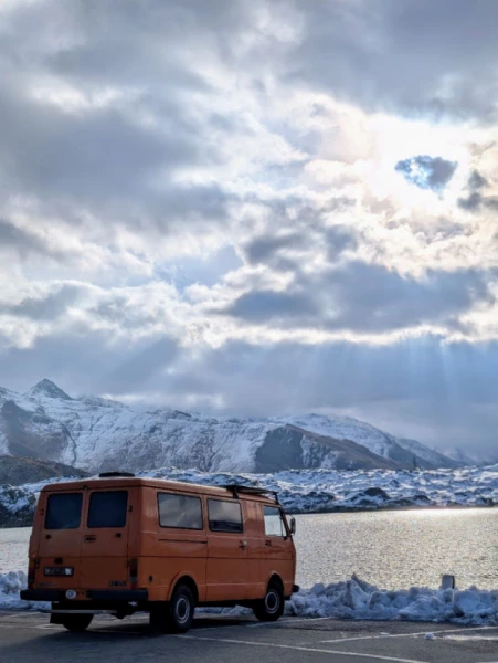 VW LT-35 Campingbus - Kirchdorf, Schweiz