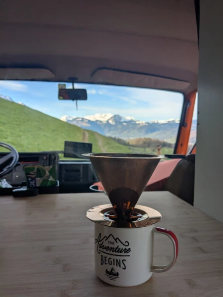 VW LT-35 Campingbus - Kirchdorf, Schweiz