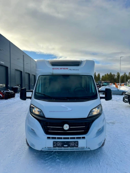 Fiat Sollifer Wohnmobil - Tromsdalen, Norwegen