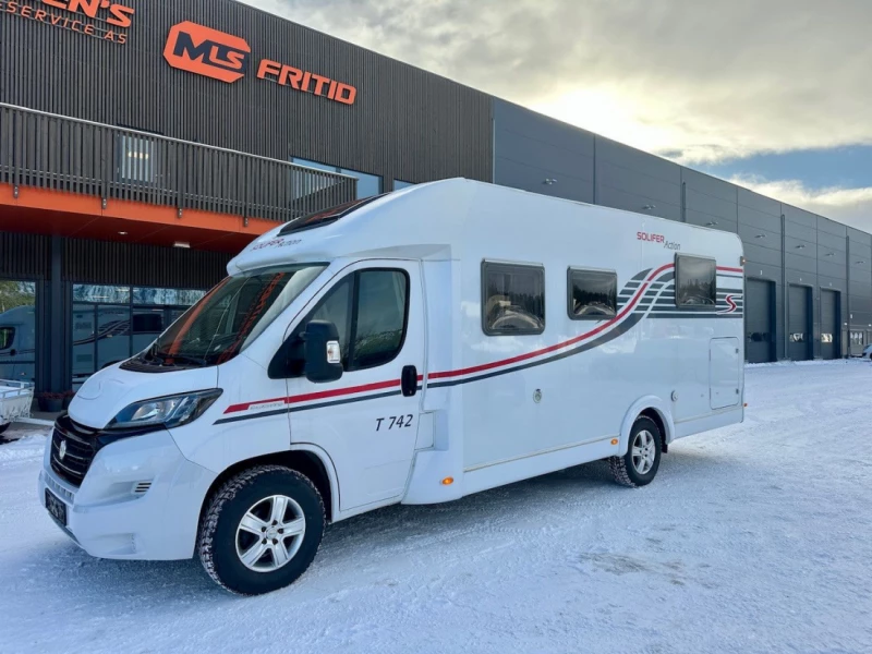 Fiat Sollifer Wohnmobil - Tromsdalen, Norwegen