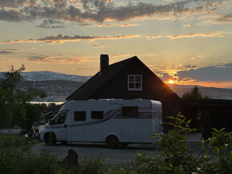 Fiat Sollifer Wohnmobil - Tromsdalen, Norwegen
