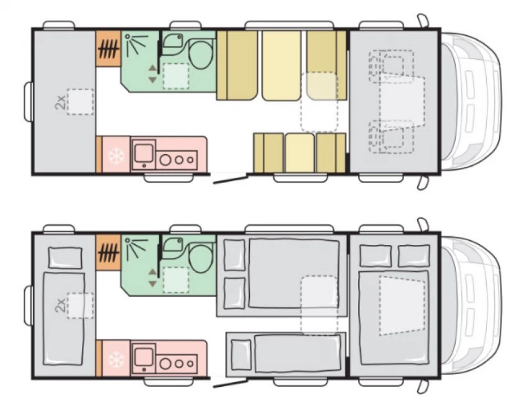 Adria Coral XL Plus 670 DK Wohnmobil - Schötz, Schweiz