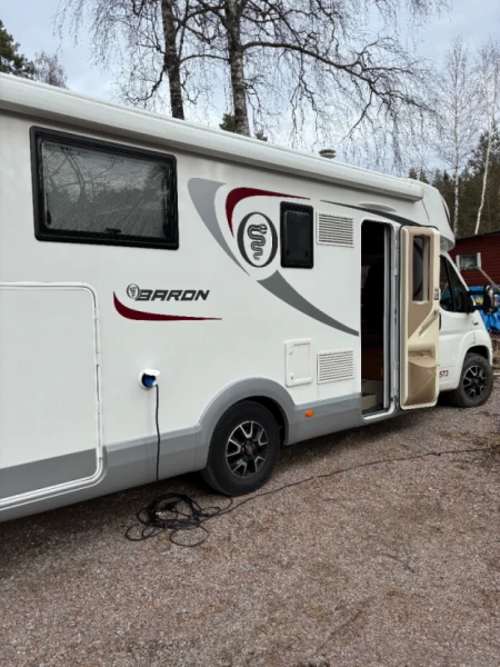 Fiat Baron 573 Camping-car - alunda, Suède