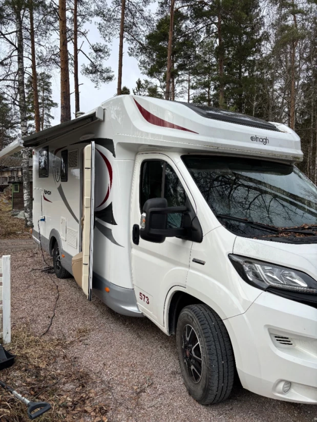 Fiat Baron 573 Camping-car - alunda, Suède