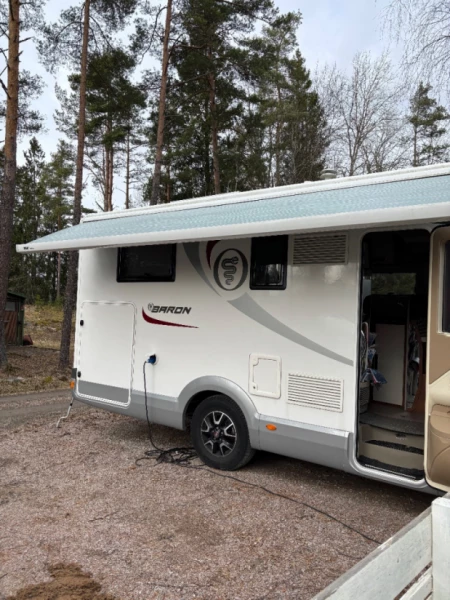 Fiat Baron 573 Camping-car - alunda, Suède