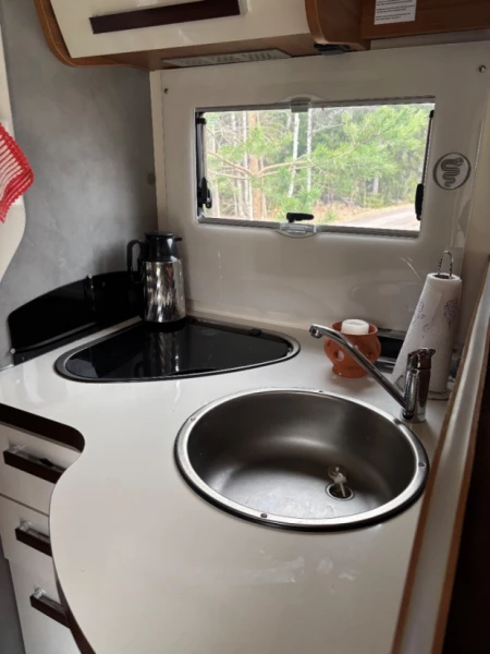Fiat Baron 573 Camping-car - alunda, Suède