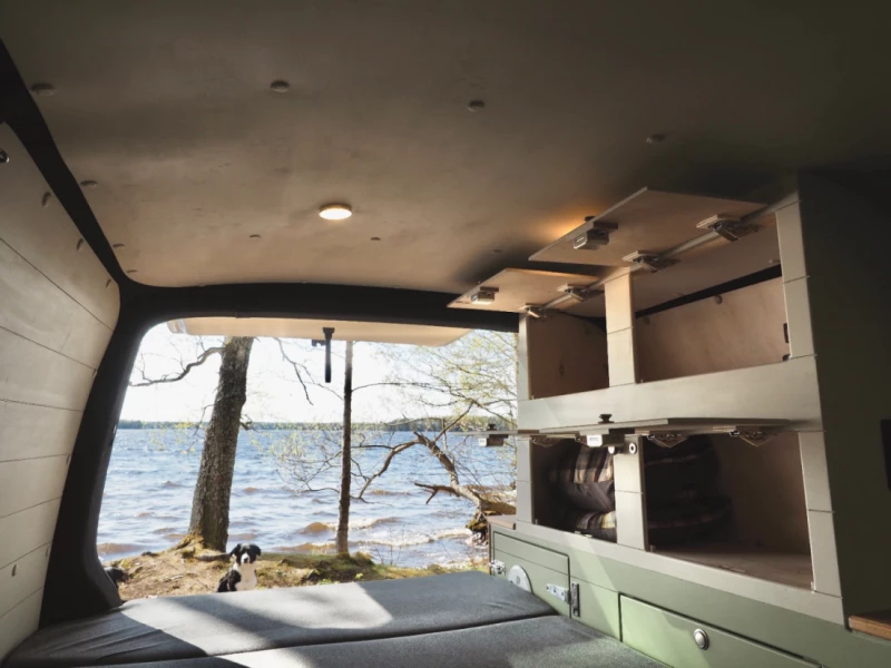 VW Transporter Campingbus - Uppsala, Schweden