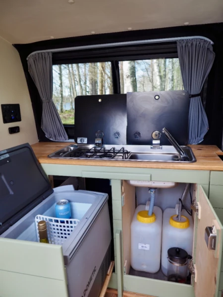 VW Transporter Campingbus - Uppsala, Schweden