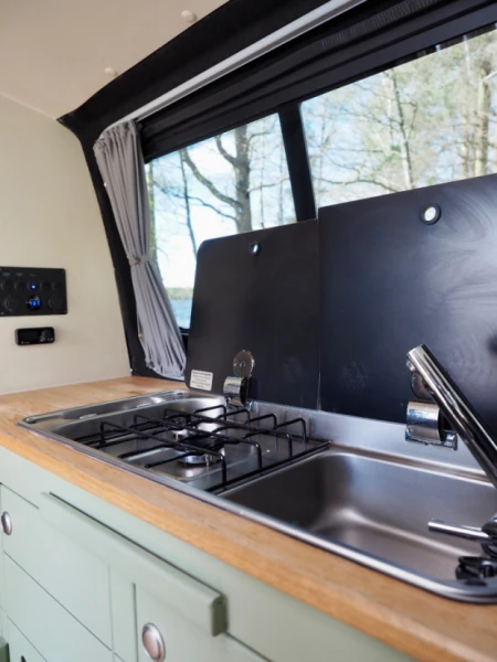 VW Transporter Campingbus - Uppsala, Schweden