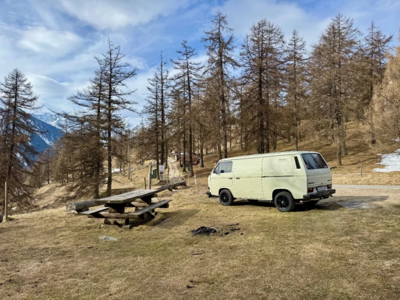 VW T3 Campingbus - Martigny, Schweiz