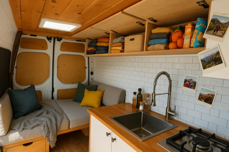 Mercedes Sprinter 213 H2L2 Campingbus - Zürich, Schweiz