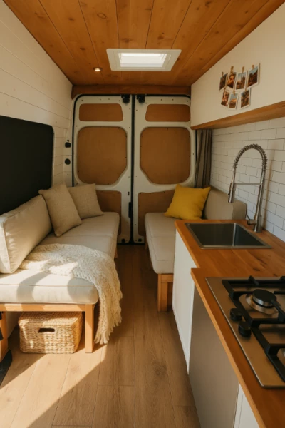 Mercedes Sprinter 213 H2L2 Campingbus - Zürich, Schweiz