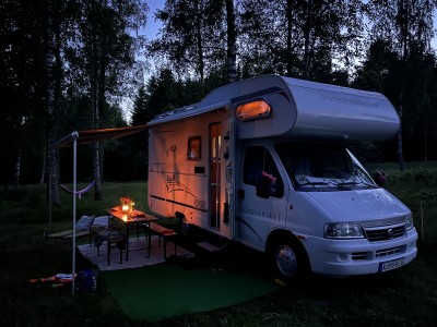 Fiat Dethleffs 5881 Matkailuauto - Arvika, Ruotsi