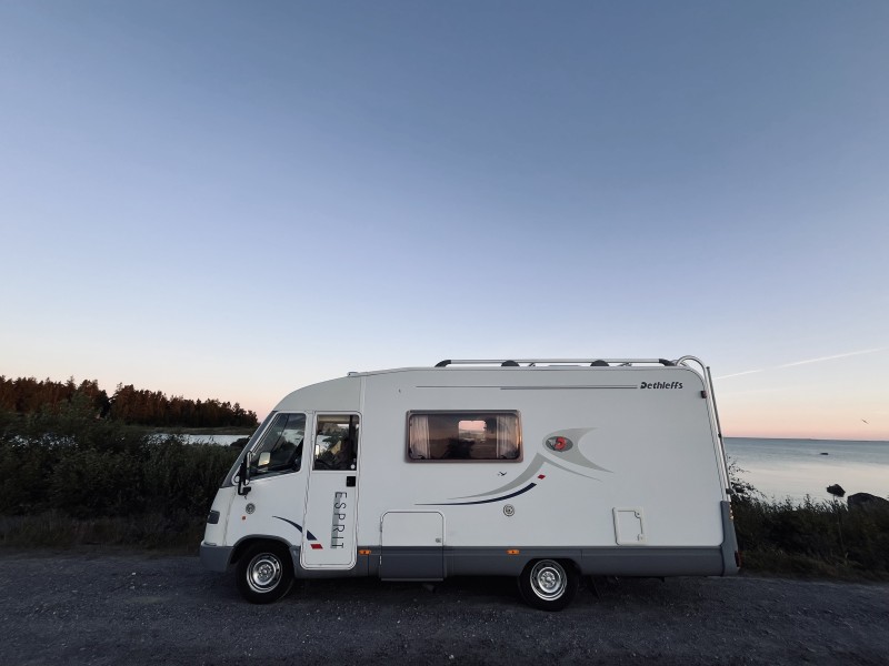 Fiat Dethleffs Globetrotter Camping-car - Falköping, Suède