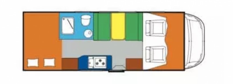 Rimor koala 45 Wohnmobil - Evolène, Schweiz
