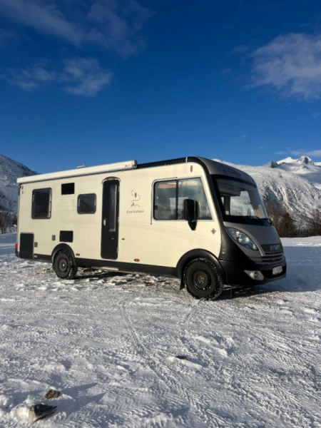 Hymer EX 698 Wohnmobil - Bergen, Norwegen