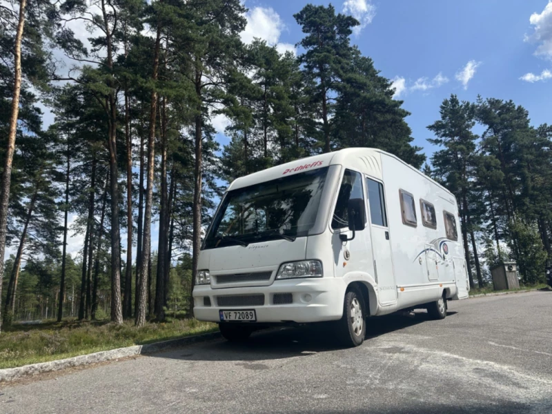Fiat I 6501 B Wohnmobil - Herøy, Norwegen